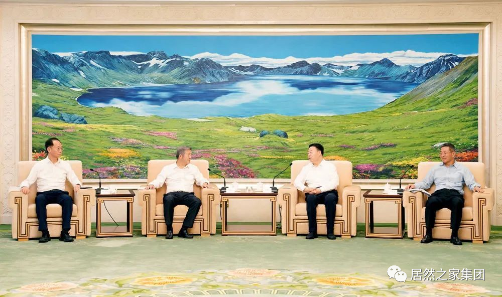 yp街机之家董事长汪林朋拜会长春市委市当局重要辅导