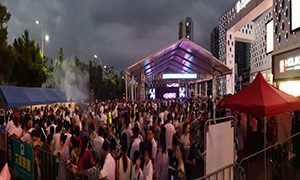 yp街机之家安徽分公司六安店8月搞事，首届万人电音狂欢节圆满进行！